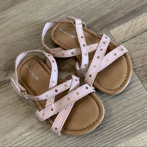 Toddler pink sandals